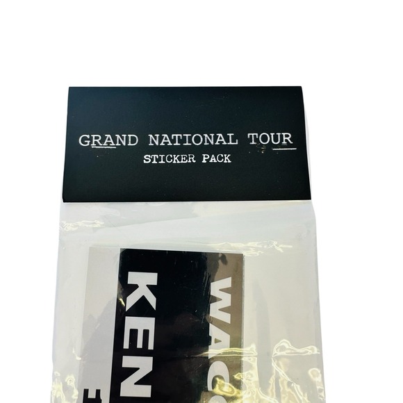 2025 SZA KENDRICK LAMAR GNT Grand National Tour‎ Concert 6 Sticker Pack NWT - Picture 3 of 5